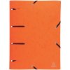 Exacompta folder with 3 flaps and elastic band A4 colours assorted