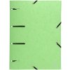 Exacompta folder with 3 flaps and elastic band A4 colours assorted