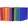 Ring Binder PP opaque with 4 rings 15mm A4 assorted colors