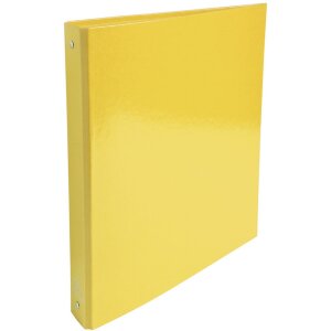 Ring binder A4 4 rings 30mm Iderama Yellow