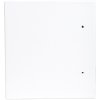 Ring binder 2 D rings 60mm 3 outside pockets A4 Maxi Krea Cover White