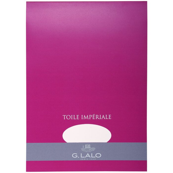 Notepad Toile impériale, DIN A4, 50 sheets, 100g white