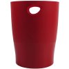 ECOBIN wastepaper basket - carmine red tranluzent