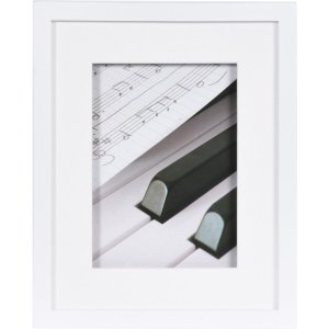 PIANO wooden frame 20x25 cm white