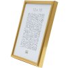 Plastic frame S011 gold 50x75 cm