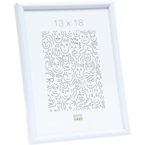 Deknudt Plastic frame S011 white 50x75 cm