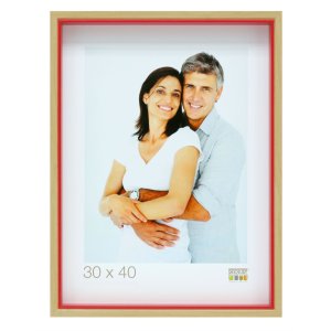 wooden frame S40BH red 20x30 cm