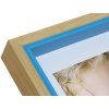 wooden frame S40BH blue 13x18 cm