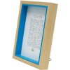 wooden frame S40BH blue 13x18 cm