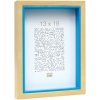 wooden frame S40BH blue 30x40 cm