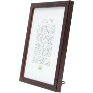 wooden frame S41J Deknudt dark brown 13x18 cm