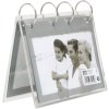 Deknudt photo ring binder to stand up silver 20 photos 10x15 cm