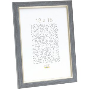 plastic frame S46A gray-blue 18x24 cm