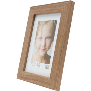 wooden frame S46BH brown-gray 13x13 cm