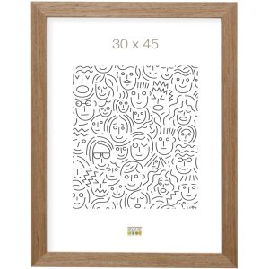 wooden frame S46BH brown-gray 18x24 cm