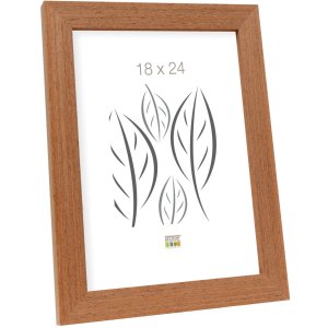 wooden frame S46BH rust 13x13 cm