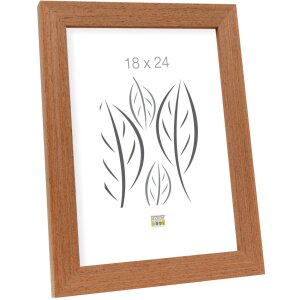 wooden frame S46BH rust 24x30 cm