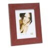 wooden frame S49B dark red 15x20 cm