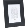 wooden frame S53G black Paint-Look 18x24 cm