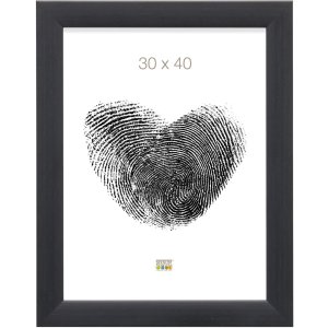 wooden frame S53G black Paint-Look 20x20 cm