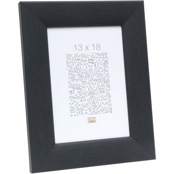 wooden frame S53G black Paint-Look 60x90 cm