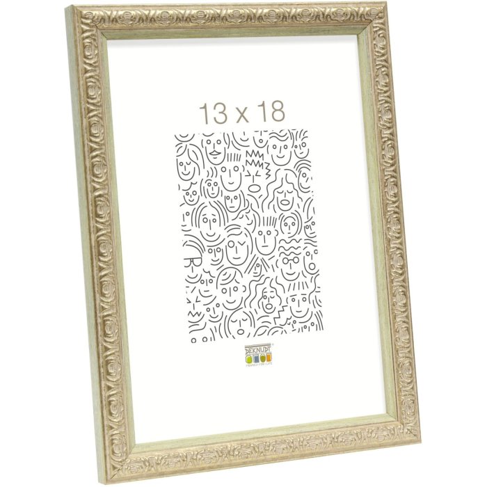 Ornament picture frame S95L 13x18 cm gold