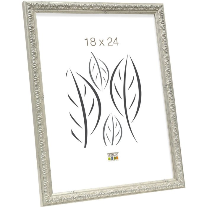 Ornament picture frame S95L 9x13 cm silver