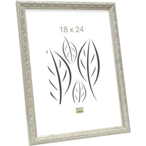 Ornament picture frame S95L 9x13 cm silver