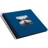 Goldbuch Spiral album Bella Vista blue / black 20x20 cm 40 black sides