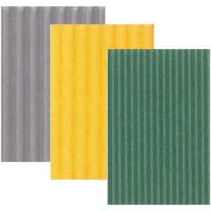 corrugated paper 2 sizes - different colours