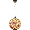 5LL-1169 Hanging lamp Tiffany Ø 30x30 cm