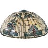 Tiffany lamp shade Ø 50 cm colourful/blue