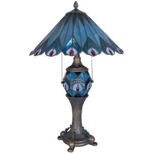 Clayre & Eef Tiffany table lamp 40x65 cm - 5LL-5829