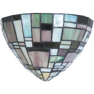 TIFFANY wall lamp colourful - 5LL-5844 Clayre Eef