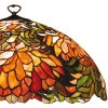 Tiffany lamp shade Ø 50 cm colourful/orange