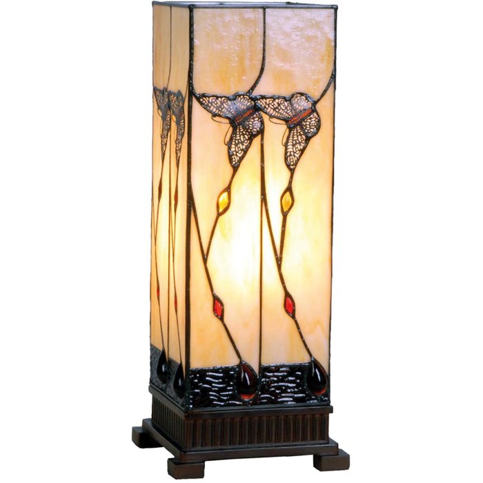 table lamp TIFFANY TIFFANY - 18x45 cm coloured/natural