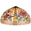 Tiffany lamp shade Ø 50x30 cm colourful/orange