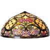 Tiffany lamp shade Ø 50 cm colourful/violett