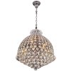 Chandelier Ø 48 cm in silver-transparent - 5LL-CR36 Clayre Eef