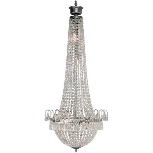 chandelier Ø 50 cm in silver-antique - 5LL-CR91...