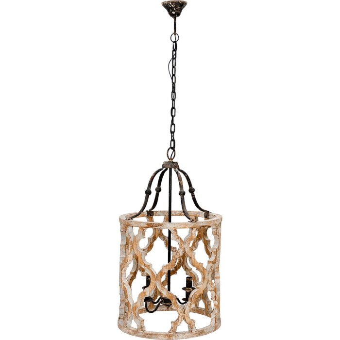 hanging lamp 48x85 cm shabby beige