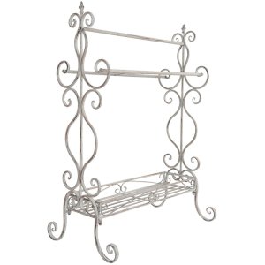 towel rail shabby white - 5Y0313 Clayre Eef