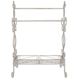 towel rail shabby white - 5Y0313 Clayre Eef