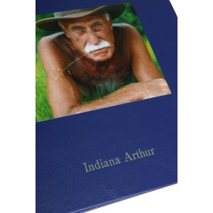 Photo album KOLARA dark blue with your picture + text