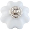 63514 - furniture knob Ø 4 cm in white