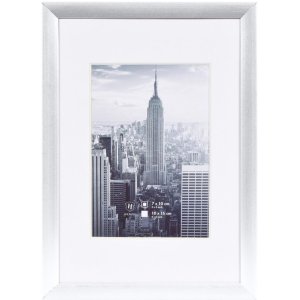 Manhattan alu frame 10x15 cm silver