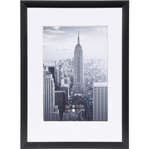 Manhattan alu frame 13x18 cm black