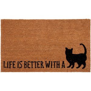 CALMC Clayre Eef door mat  CAT LOVERS 75x45 cm