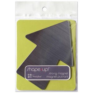 Arrow deco magnet from the SHAPE UP Series 10x10 cm