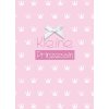 Card for a baby  girl in pink Kleine Prinzessin